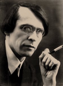 Porträt des Dichters Wladislaw Chodassewitsch (1886-1939)