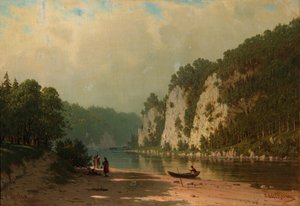 Fluss Chusovaya von Pjotr ​​​​Petrowitsch Wereschtschagin