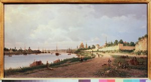 Pskov (Russland) - Gemälde von Pyotr Petrovich Vereshchagin (1836-1886), Öl auf Leinwand