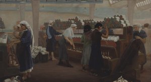 Textilfabrik in Kirovobad von Pyotr Pheonovich Stroev