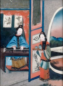 Chinesisches Interieur, ca. 1800