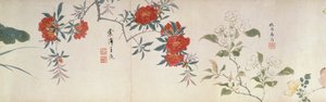Blumen, Handrolle