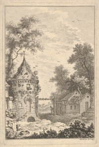 Gartenszene