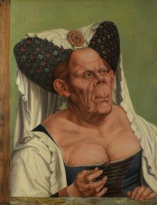 Eine alte Frau (Die hässliche Herzogin). Um 1513 von Quinten Massys