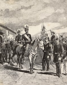 Japanische Armee: Infanteriesoldaten, Stabschefs, Generalmajor, Kavallerie, Vizeadmiral, Infanteriekapitän, Kanonier von Quinto Cenni