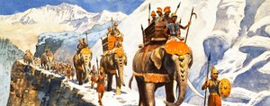Hannibal in den Alpen