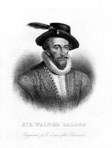 Sir Walter Raleigh, Schriftsteller, Dichter, Höfling und Entdecker, 19. Jahrhundert