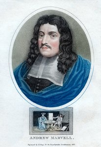 Andrew Marvell, englischer metaphysischer Dichter, 1815