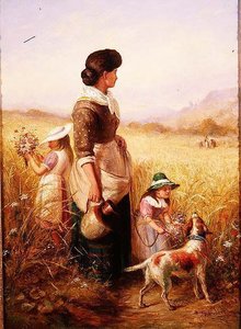 Spielen auf den Feldern