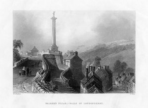 Walkers Säule, Londonderry, Nordirland, 1860