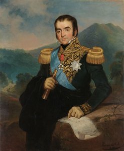 Posthumes Porträt von Herman Willem Daendels, Generalgouverneur der Niederländischen Ostindien
