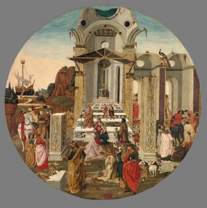 Die Anbetung der Könige von Raffaello Botticini