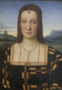 Porträt von Elisabetta Gonzaga 1471-1526