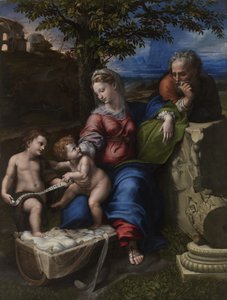 Die Heilige Familie unter einer Eiche, ca. 1518