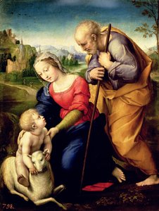 Die Heilige Familie mit einem Lamm, 1507