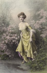 Mädchen in Gelb