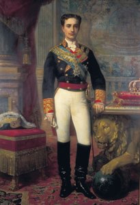 Porträt von Alfonso XII (1857-1885), letztes Drittel des 19. Jahrhunderts