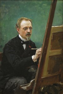 Porträt von Federico de Madrazo, 1875