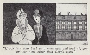 Illustration für Gentlemen Prefer Blondes von Anita Loos von Ralph Barton