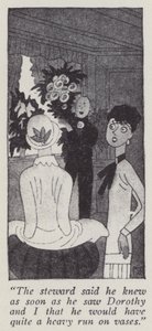 Illustration für Gentlemen Prefer Blondes von Anita Loos von Ralph Barton