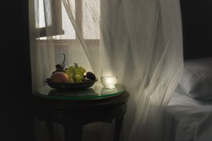 Ruhiger Morgen Obst