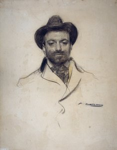 Porträt des spanischen Malers und Fotografen Jose Maria Sert (1874-1945)