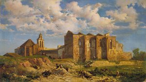 Ruinen der Kirche des Heiligen Grabes von Ramon Martí i Alsina