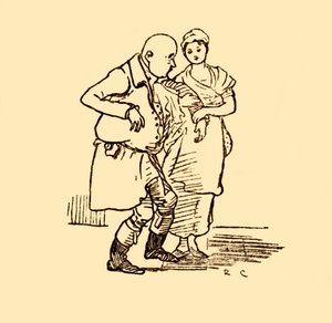 John Gilpin kommt an, hutlos und perückenlos