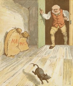 Das Haus, das Jack gebaut hat: Die Ratte, die das Malz fraß von Randolph Caldecott