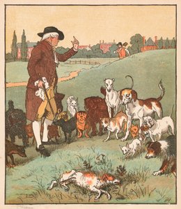 Der Hund, der starb, ca. 1879