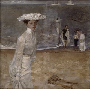 Am Strand von Raoul Du Gardier