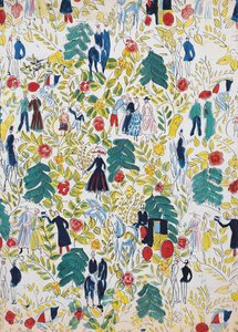 Ein Spaziergang im Wald; La Promenade au Bois, um 1919 von Raoul Dufy