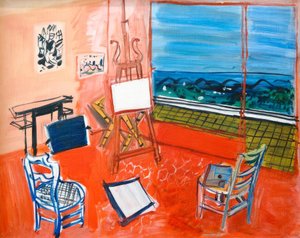 Atelier von Raoul Dufy in Vence von Raoul Dufy