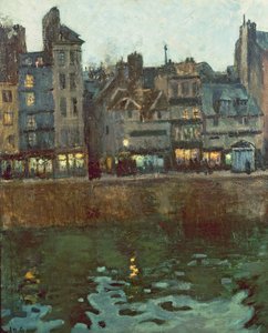 Abenddämmerung im Hafen von Le Havre von Raoul Dufy