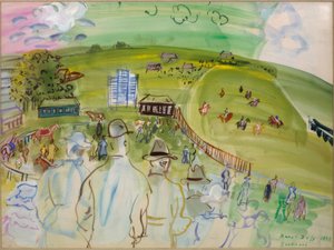 Die Rennbahn (Goodwood) von Raoul Dufy