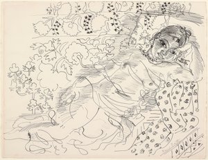 Persisches Modell von Raoul Dufy