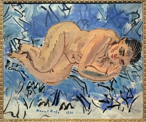 Weiblicher Akt von Raoul Dufy