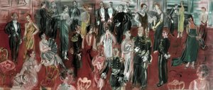 Offizielle Empfang von Raoul Dufy