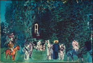 Der Deauville-Paddock von Raoul Dufy