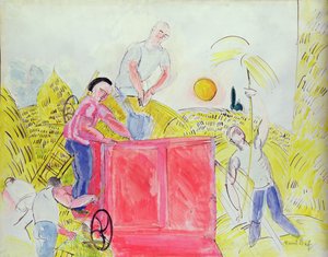 Die Erntearbeiter von Raoul Dufy