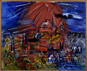Das rote und blaue Depiquage, 20. Jahrhundert