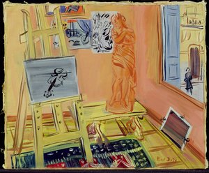 Das Atelier, um 1942 von Raoul Dufy