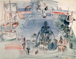 Hommage an Claude Lorrain von Raoul Dufy