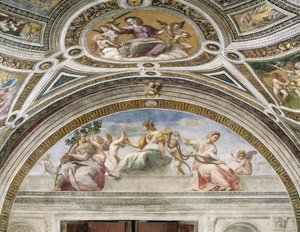 Kardinal- und Theologische Tugenden von Raphael
