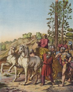 Herodes der Große wird König von Judäa als Vasall der Römer von after Raphael