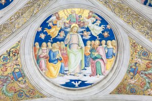 Christus als sol iustitiae von Raphael (1483 1520)