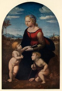 La Belle Jardinière, 1507, um 1912 von Raffaello Sanzio Raphael