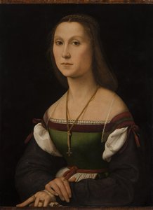 Porträt einer jungen Frau La Muta, ca. 1507 von Raphael
