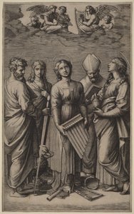 Heilige Cäcilia von Raphael