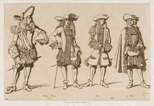 Französische Herren des siebzehnten Jahrhunderts von Raphael Jacquemin